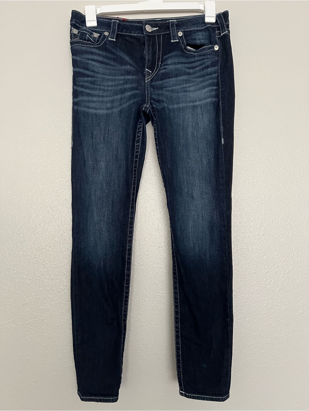 True Religion Dark Indigo Skinny Jeans